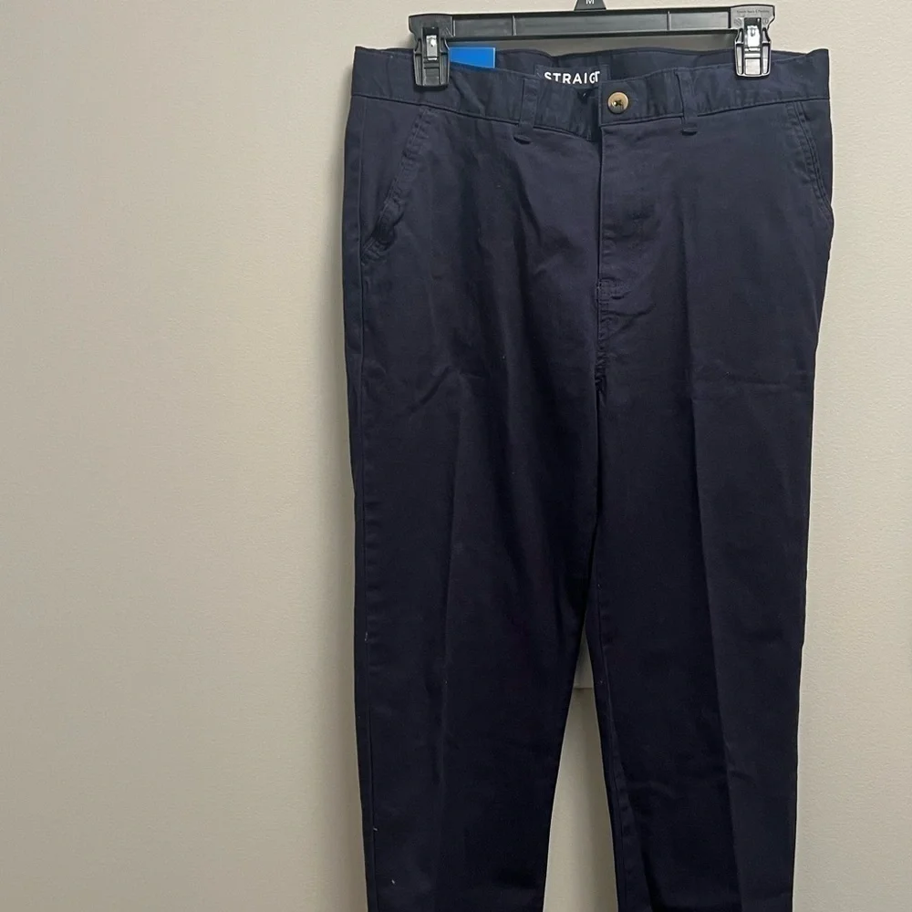 FRENCH TOAST Boys School Adjustable Waist Stretch Straight Fit Chino Pants sz20